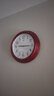 康巴丝（Compas） 智能电波钟木制大壁钟中式钟表田园实木挂钟钟表2024M SZGD-2023M 40cm 16英寸 实拍图