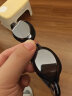 速比涛（Speedo）日本进口Fastskin系列鲨鱼皮专业竞赛镀膜泳镜 8108973515黑/银色 晒单实拍图