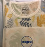 aqpa【135g新疆棉】婴儿内衣套装夏季纯棉男女宝宝衣服薄款分体短袖 丛林小天 140 实拍图