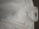 雅鹿长袖衬衫男中青年商务休闲免烫棉质职业工装白衬衣 YL080 41  实拍图