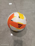 匹克比赛排球5号经典机缝PVC排球儿童男女学生中考训练排球白/橙/黄 实拍图