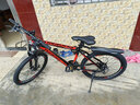 凤凰（Phoenix）山地自行车成人男女学生青少年减震变速越野公路通勤车山地车 24寸黑红辐条轮 30速数字指拨（前中后全轴承） 实拍图