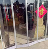 方贝磁铁自吸软门帘空调隔断pvc透明塑料挡风防冷气超市商场门帘定做 升级款1.6mm厚无封底 宽0.4米*高2米/1片 实拍图