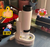 科学罐头儿童显微镜开学礼物儿童玩具小学生便携式8-12岁男孩女孩玩具微观生物科学观察实验玩具孩子生日节日礼物礼盒 实拍图