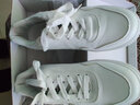 大东秘语小白鞋女鞋2025春秋新款镂空透气运动休闲鞋时尚厚底舒适百搭鞋 白色皮面 升级款 显瘦版型 建议拍大一码 39 实拍图