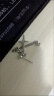 QMXD小众流苏十字架耳钉男生耳环单只痞帅高级感新款2025男款网红耳饰 单只 实拍图