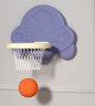 澳乐儿童篮球架免打孔墙挂悬挂式投篮球框室内紫色宇宙篮球架赠球 实拍图