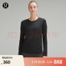 lululemon 丨Swiftly Relaxed 女士运动长袖 T 恤 LW3FUPS 黑色/黑色 6 晒单实拍图