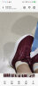 足力健春季中老年老人鞋舒适散步鞋男女鞋网面透气休闲鞋男 酒红 37 实拍图