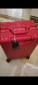 NAUTICA结婚行李箱新娘陪嫁箱20英寸大红色箱子拉杆箱女皮箱婚礼密码箱 晒单实拍图