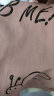 乐町涂鸦休闲工装背带裤2024年春季新品街头百搭连体裤宽松裤子 粉色（现货） L 晒单实拍图