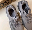 阿迪达斯（adidas）三叶草男鞋Yeezy350椰子鞋低帮透气缓震休闲运动跑步鞋IF3219 IF3219/水泥灰(偏紧) 42.5 建议拍大一码(265mm) 实拍图