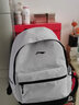 李宁双肩包女生书包男生户外旅行儿童初中高中大学生轻便休闲运动背包 25升南极灰 实拍图