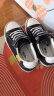 回力童鞋儿童帆布鞋2024春季新款女童透气运动板鞋中大童男童休闲布鞋 黑色低邦（0484） 36码 晒单实拍图
