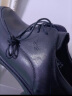 红蜻蜓软底男鞋系带商务圆头休闲鞋正装皮鞋男德比鞋  WTA5712黑色 42 晒单实拍图