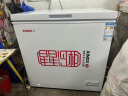 星星（XINGX） 219升小型冰柜家用 冷藏冷冻转换冷柜 商用大容量单温单箱低霜 顶开门冰箱 BD/BC-219E 实拍图