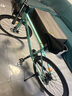 Jeep吉普公路自行车碟刹变速自行车男女学生公路车竞技代步车-RS730 RS730-直把-比安奇绿-铝合金 M码（适合身高165-185CM） 27速-健身通勤(进阶款) 实拍图