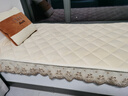 西子纱主卧飘窗垫窗台垫四季通用定制高端飘窗坐垫毯卧室阳台垫子可水洗 语格-米色（加厚款） 定做联系客服 实拍图
