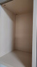 全友家居 原木风书柜简约格子柜靠墙一体书柜展示柜储物收纳柜 实拍图