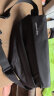 格比森磁吸扣斜挎包男士胸包单肩包大容量潮牌运动背包r1 黑色【磁吸升级版】 实拍图