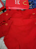 猫人内裤女士本命年红色高腰纯棉档石墨烯抗菌结婚全棉女式内三角裤头 253高腰【3条】+2袜子+送平安符 XL 【建议120-140斤】 实拍图