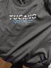 啄木鸟（TUCANO）卫衣男士潮流宽松圆领长袖t恤学生时尚休闲套头上衣男 黑色A 2XL  实拍图