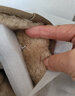 骆驼（CAMEL）男士高帮雪地靴加绒加厚保暖棉鞋 G13W223110 卡其 41  实拍图