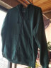 无印良品（MUJI）男式 毛圈棉 拉链连帽衫 男士男生宽松卫衣 潮流 烟熏绿色 XL(180/104A) 晒单实拍图