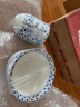 景德镇（jdz）青花陶瓷碗碟餐具釉上彩家用单个吃饭碗鱼盘汤锅组合可微波炉使用 一团和气饭碗单只 实拍图