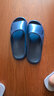 始丰拖鞋女男夏天浴室防滑情侣居家夏季室内EVA软底静音家居凉拖鞋男 藏青 44-45 【适合43-44码】 实拍图