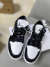 耐克（NIKE）Air Jordan 1 Low AJ1黑白熊猫经典女子运动休闲板鞋 DC0774-101 37.5 晒单实拍图