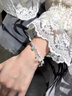 BOEAY蝴蝶纯银手镯子女士手链女士款送老婆生日礼物女生情人节礼物礼物 蝴蝶手镯/七仓发货 实拍图