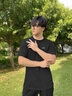 李宁（LI-NING）短裤男夏季新款梭织运动裤速干冰丝薄款休闲健身黑色五分裤子 黑色（速干/拉链口袋） L 实拍图