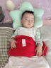 Hoag（霍格）婴儿定型枕纠正头型0一6-12月矫正新生儿宝宝枕头 白+绿色 【母婴A类一等品】 晒单实拍图