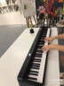 特伦斯电钢琴88键折叠钢琴便携式智能电子钢琴考级家用X88E成人儿童教学 炫酷黑 晒单实拍图