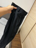 海澜之家（HLA）休闲裤男款轻商务时尚直筒裤子男夏季 黑色86 4XL 195/100A 推荐189~202斤 实拍图
