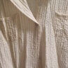 FitonTon棉麻衬衫女2023夏季薄款慵懒外套宽松设计感小众上衣衬衣  L 实拍图