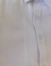 商务免烫白色长袖衬衫男新款工装纯色衬衫加肥加大码胖子男士衬衣 白色(精品大码) 长袖 7XL /46(200-220斤) 实拍图