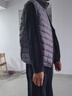 鸭鸭冬装羽绒马甲男轻薄款修身短款保暖运动冬季防寒外套KX 浅灰色 L /175 实拍图