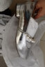 思加图【莎莎推荐】新款黑天鹅法式复古玛丽珍鞋平底S3050AQ4 光感银 37 晒单实拍图