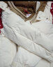 鸭鸭（YAYA）王一博同款羽绒服男短款2023年冬季新款时尚休闲百搭保暖外套HY 米白色 175/92A(L) 晒单实拍图