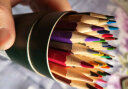 晨光(M&G)文具36色油性彩色铅笔 学生美术绘画填色绿筒老师考试AWP36802礼物儿童画画女孩生日出游DIY手工 实拍图