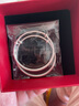 中国黄金（CHINA GOLD）宝宝银手镯婴儿足银宝宝满月周岁生日礼物儿童银饰 【磨砂】约15g一对+证书 实拍图