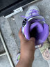 飞鹰 轮滑鞋FBS初学入门成人高校大学社团溜冰鞋花式刷街旱冰鞋轮滑鞋 紫色标配 37-38 实拍图