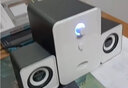 动感者 201电脑音响多媒体蓝牙音箱低音炮有源台式机桌面有线小钢炮手机笔记本 标准黑白【有线连接·立体音效】 实拍图