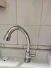 九牧（JOMOO） 厨房水槽龙头精铜镀铬耐腐蚀耐用出水可旋转洗菜盆单冷水龙头 实拍图
