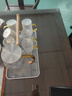 梵卡奇（FANKAQI）耐高温高档玻璃水杯水具家庭家用凉水壶冷水壶大容量家用套装 水杯6只+沥水盘+杯架+壶【简装】 2000ml 实拍图