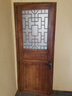 老式实木杉木原木门仿古门窗套装门房间卧室厨房卫生间折叠推拉门 8818A款标门200*80CM不含门套 实拍图