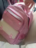 双星书包小学生男儿童书包女背包一二三到六年级大容量双肩包轻便耐磨 粉色大号【建议3-6年级】 实拍图