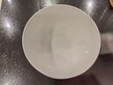 錦鳯 纯白骨瓷碗米饭碗汤碗景德镇餐具家用陶瓷大面碗汤锅高脚碗1个装 小碗4.5英寸金钟碗 实拍图